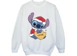 Disney - Felpa Per Ragazze BI22406 (128) (Bianco)