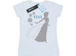 Disney - Maglietta "Frozen"" Da Donna BI21902 (Xl) (Bianco)"