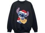 Disney - Felpa Per Ragazze BI22406 (128) (Nero)