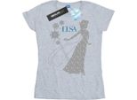 Disney - Maglietta "Frozen"" Da Donna BI21902 (Xl) (Grigio)"