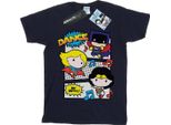Dc Comics - Maglietta "Super Friends"" Per Ragazze BI12890 (152-158) (Blu Navy)"