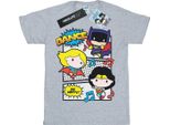 Dc Comics - Maglietta "Super Friends"" Per Ragazze BI12890 (152-158) (Grigio)"