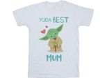 Star Wars - Maglietta "Best Mum"" Da Uomo BI46833 (4XL) (Bianco)"