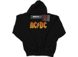 Ac/Dc - Felpa Con Cappuccio Per Ragazzi BI14189 (116) (Nero)
