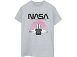 Nasa - T-Shirt Da Donna BI47310 (L) (Grigio)
