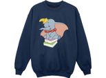 Disney - Felpa "Sitting On"" Per Bambini BI15549 (128) (Marineblau)"