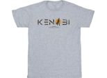 Star Wars: Obi-Wan Kenobi - Maglietta Da Uomo BI49341 (S) (Grigio)
