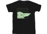 Star Wars - Maglietta "The Mandalorian"" Da Uomo BI47439 (4XL) (Nero)"