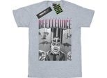 Beetlejuice - Maglietta Da Uomo BI16069 (4XL) (Grigio)