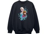Disney - Felpa "Frozen"" Per Bambina BI47620 (104) (Nero)"