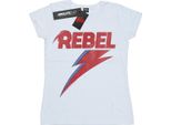 David Bowie - T-Shirt Da Donna BI16848 (M) (Bianco)