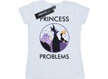 Disney - Maglietta "Principessa Mal Di Testa"" Da Donna BI48031 (L) (Bianco)"