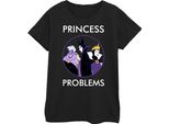 Disney - Maglietta "Principessa Mal Di Testa"" Da Donna BI48031 (Xl) (Nero)"