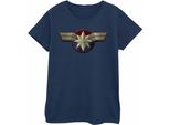 Marvel - T-Shirt Da Donna BI48061 (L) (Blu Navy)