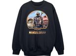 Star Wars - Felpa "Il Mandaloriano E Il Bambino"" Per Bambini BI48880 (104) (Schwarz)"