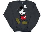 Disney - Felpa Da Uomo BI2816 (Xl) (Grigio Scuro Screziato)