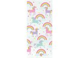 Unique Party - Sacchetti In Cellophane Per Unicorno E Arcobaleno Da 20 Pezzi SG29515 (Taglia Unica) (Colorati)