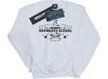 Harry Potter - Felpa "Primo Anno Di Hogwarts"" Per Bambina BI20045 (116) (Bianco)"