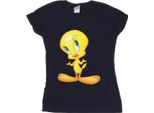 Looney Tunes - Maglietta Da Donna BI28238 (Xxl) (Blu Navy)