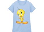 Looney Tunes - Maglietta Da Donna BI28238 (Xxl) (Blu Bambino)