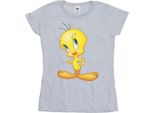 Looney Tunes - Maglietta Da Donna BI28238 (Xxl) (Grigio)