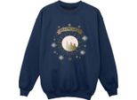 Harry Potter - Felpa "Hogwarts"" Per Ragazzi BI20419 (152-158) (Marineblau)"
