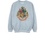 Harry Potter - Felpa "Hogwarts"" Per Bambina BI20447 (116) (Grigio)"