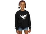 Harry Potter - Felpa Per Ragazze BI20779 (152-158) (Nero)