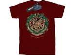 Harry Potter - Maglietta Per Ragazze BI20946 (128) (Borgogna)