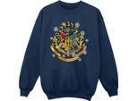 Harry Potter - Felpa Per Ragazze BI20976 (152-158) (Blu Navy)