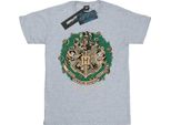 Harry Potter - Maglietta Per Ragazze BI20946 (128) (Grigio)