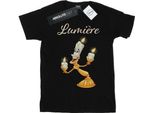 Disney - Maglietta "La Bella E La Bestia"" Da Uomo BI19406 (Xxl) (Nero)"