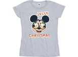 Disney - Maglietta Da Donna BI49475 (Xxl) (Grigio)