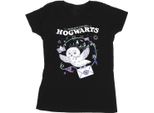 Harry Potter - Maglietta "Lettera Da Hogwarts"" Da Donna BI24046 (Xl) (Nero)"