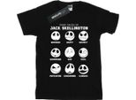 Disney - Maglietta "Nightmare Before Christmas I Tanti Volti Di Jack"" Per Ragazzi BI31300 (128) (Schwarz)"