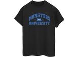 Disney - Maglietta "Monsters University"" Da Donna BI50779 (Xxl) (Nero)"