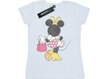 Disney - Maglietta Da Donna BI31423 (Xxl) (Bianco)