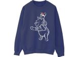 Disney - Felpa Da Uomo BI50857 (Xxl) (Blu Navy)