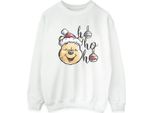 Disney - Felpa "Ho Ho Ho"" Da Uomo BI50865 (4XL) (Bianco)"