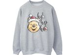 Disney - Felpa "Ho Ho Ho"" Da Uomo BI50865 (Xl) (Grigio)"