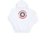 Marvel - Felpa Con Cappuccio "Civil War"" Da Uomo BI8230 (3XL) (Bianco)"