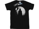 Star Wars - Maglietta "Rogue One Death Star"" Per Ragazzi BI51019 (116) (Nero)"