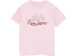 Harry Potter - Maglietta "Hogwarts"" Per Bambina BI21823 (152-158) (Rosa Baby)"