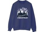 Harry Potter - Felpa "Hogwarts"" Da Donna BI21450 (Xxl) (Blu Navy)"