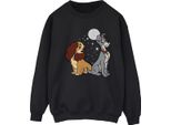 Disney - Felpa "Lady And The Tramp"" Da Donna BI23202 (Xl) (Nero)"