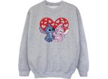 Disney - Felpa Per Ragazze BI22479 (152-158) (Grigio)