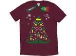 Elf - Maglietta Da Uomo BI23500 (Xxl) (Borgogna)