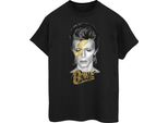 David Bowie - Maglietta "Aladdin Sane"" Da Donna BI51841 (S) (Nero)"