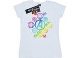 Marvel - Maglietta "Avengers Infinity War"" Da Donna BI9252 (Xl) (Bianco)"