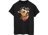 Disney - Maglietta Da Donna BI51836 (3XL) (Nero)